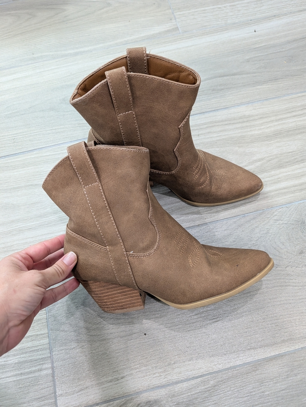 Rachel Zoe Rocky Ankle Boots Size 7.5 - Picture 9 of 9